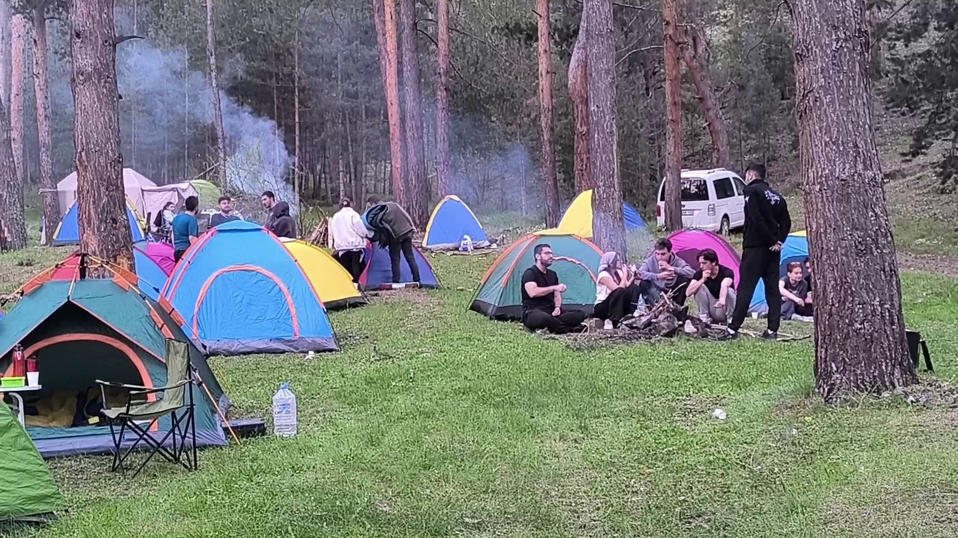 Erzurum’daki Öğrenciler Uzundere’de Unutulmaz Kamp Deneyimi Yaşadı