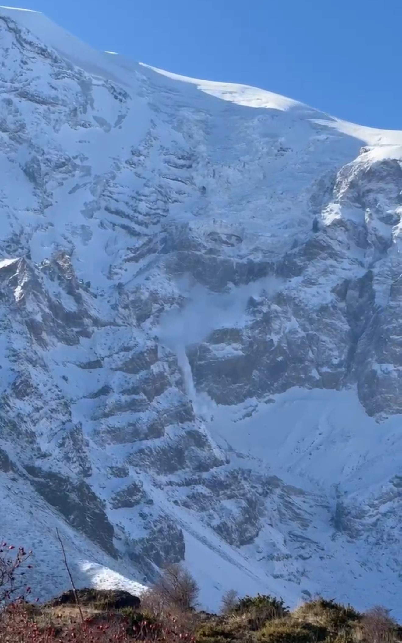 Ağrı Dağı’nda Çığ Kamerada