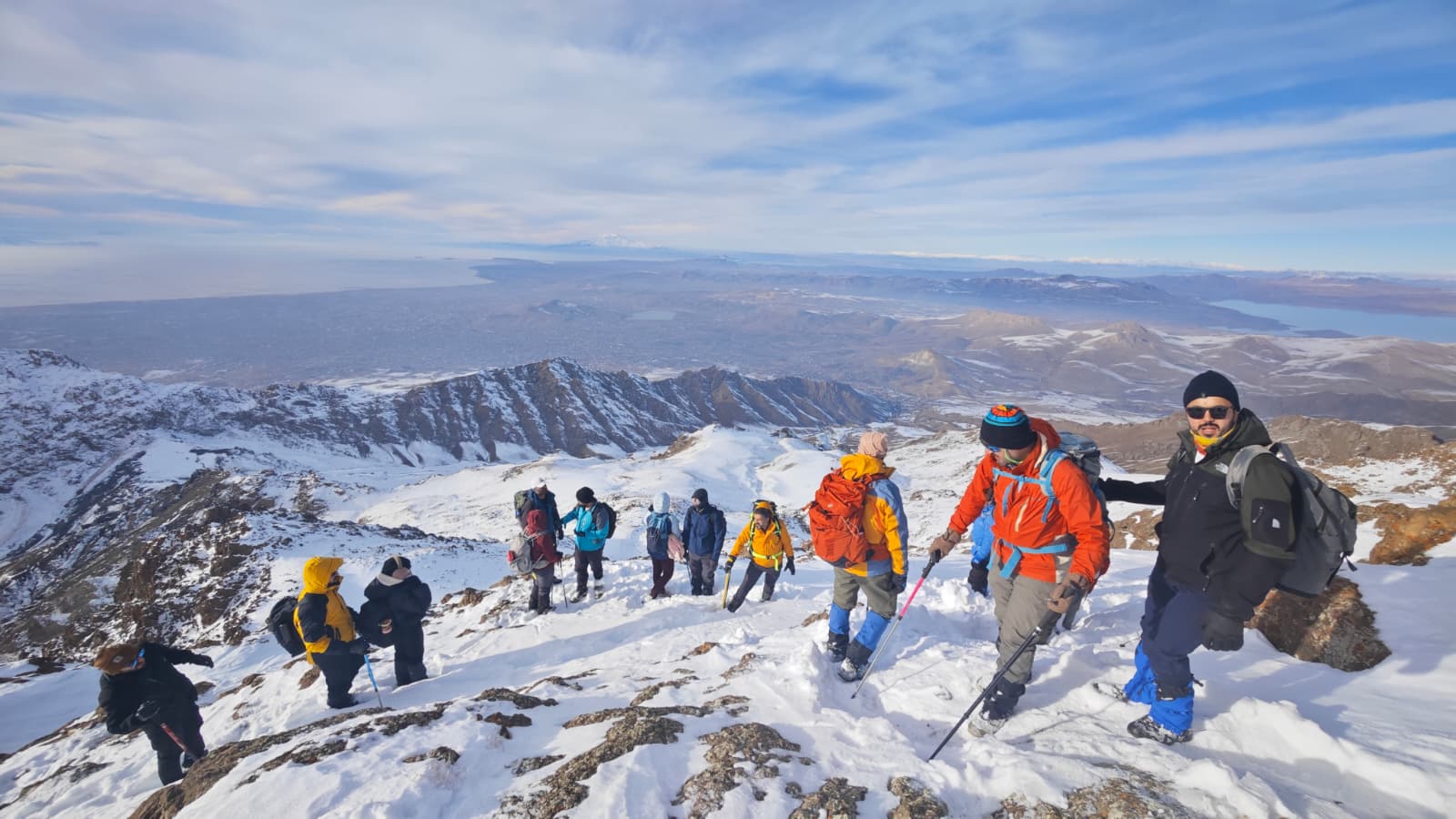 Vadi Doğa Sporları Kulübü’nden Erek Dağı’na Başarılı Zirve Tırmanışı