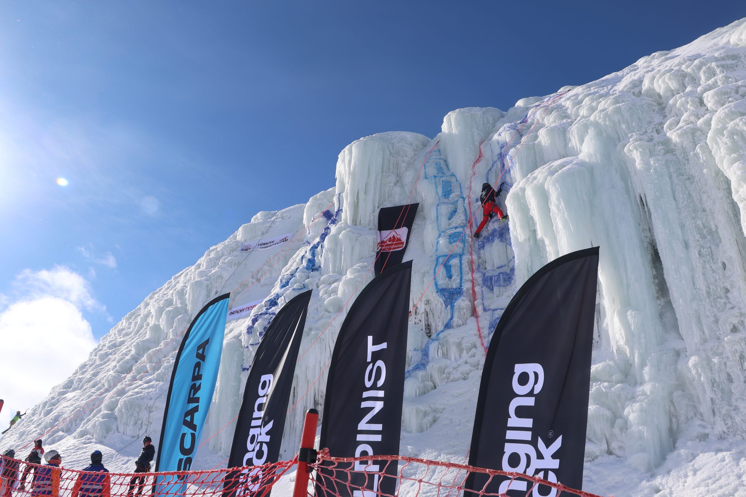 Palandöken’de Türkiye Buz Tırmanışı Şampiyonası Tamamlandı