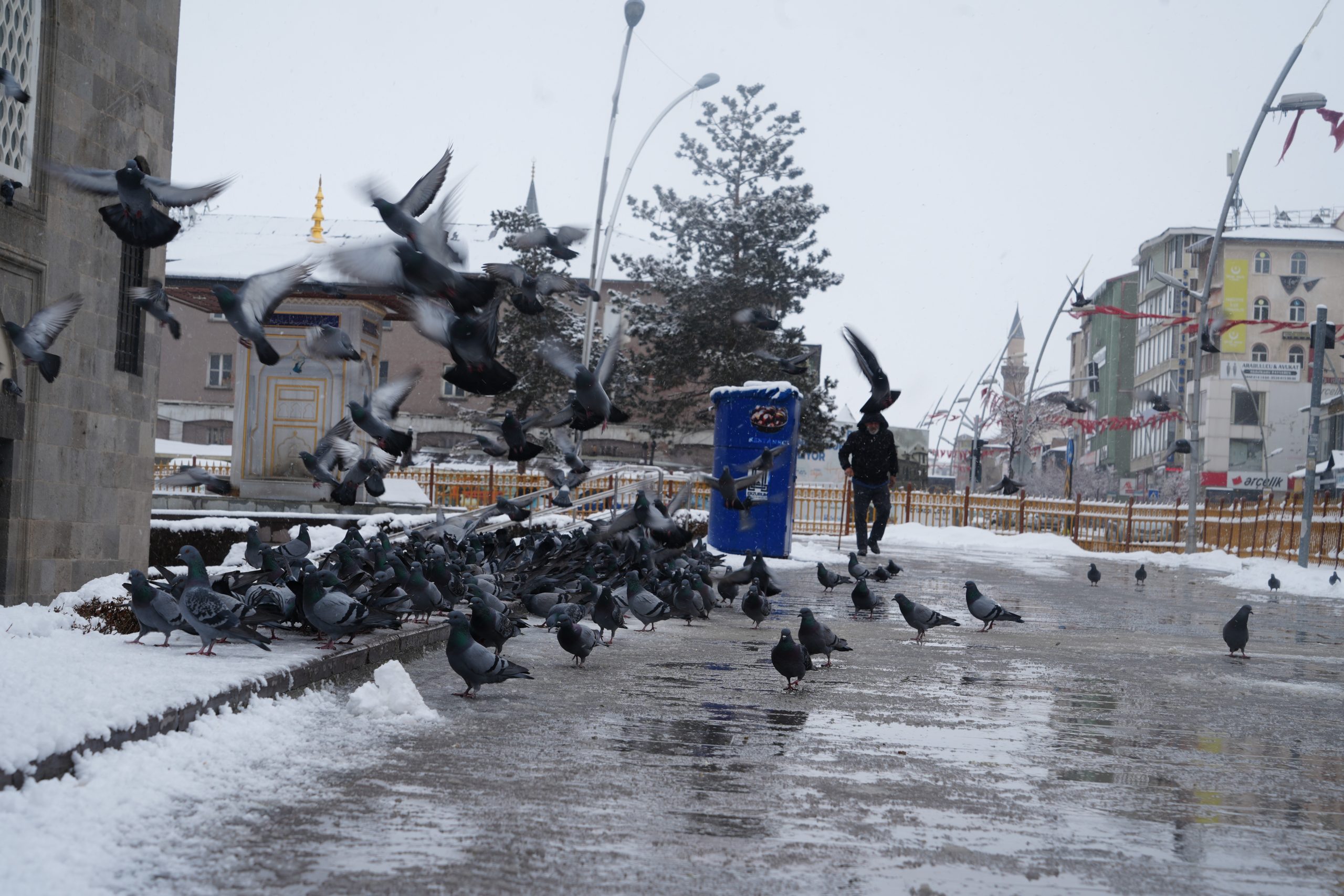 Erzincan ve Erzurum’da Kar Yağışı ve Buzlanma Uyarısı
