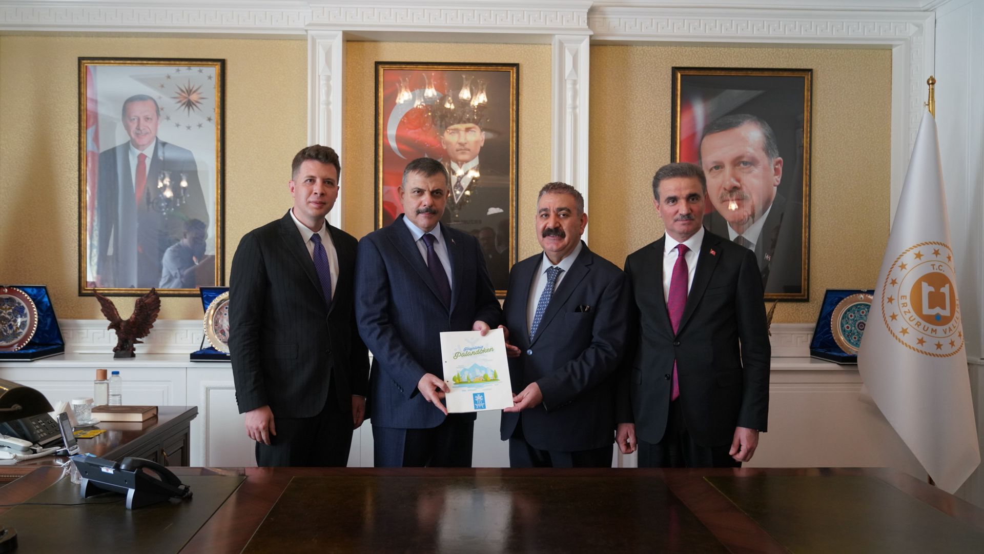 Başkan Sunar’dan Palandöken’e Yeni Kaymakamlık Binası Müjdesi