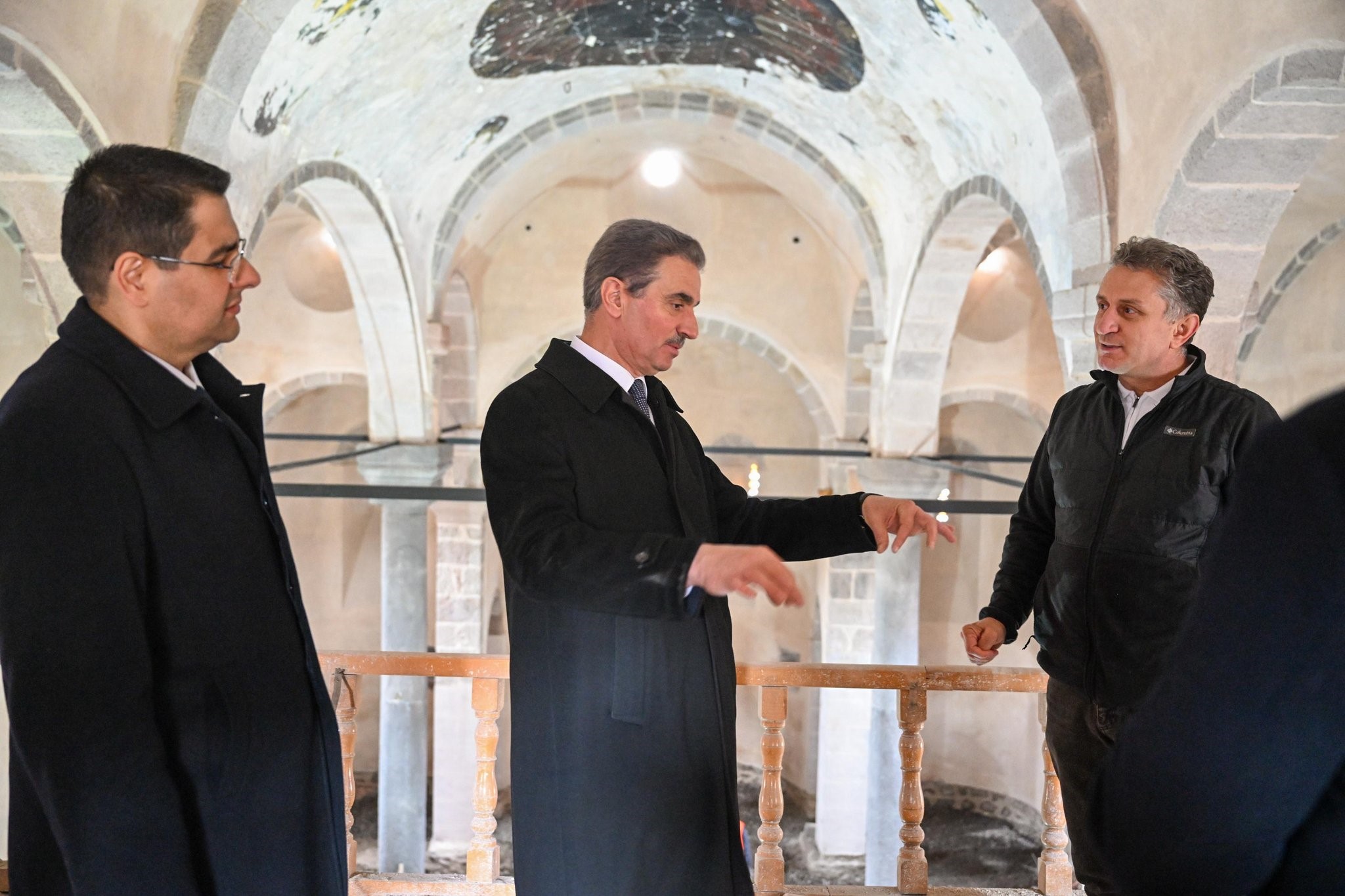 Erzurum’un Tarihi Fetih Camii’nde Restorasyon Çalışmaları Sona Yaklaşıyor