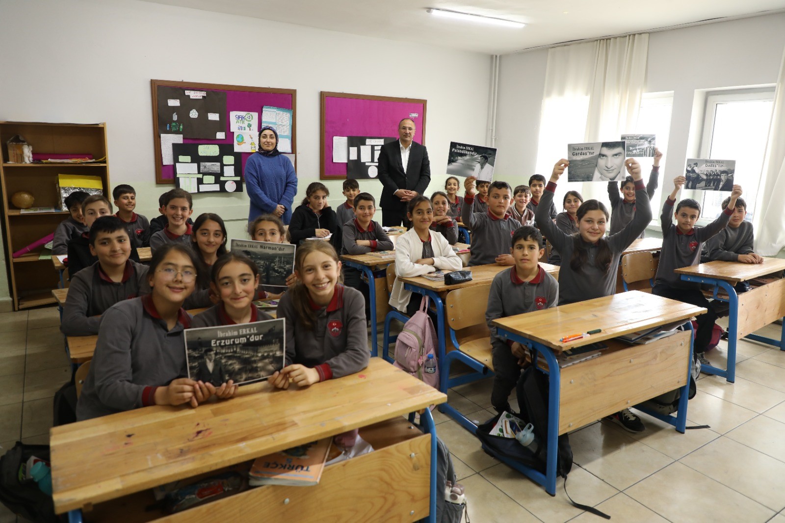 Narman’da İbrahim Erkal Ölüm Yıl Dönümünde Anıldı