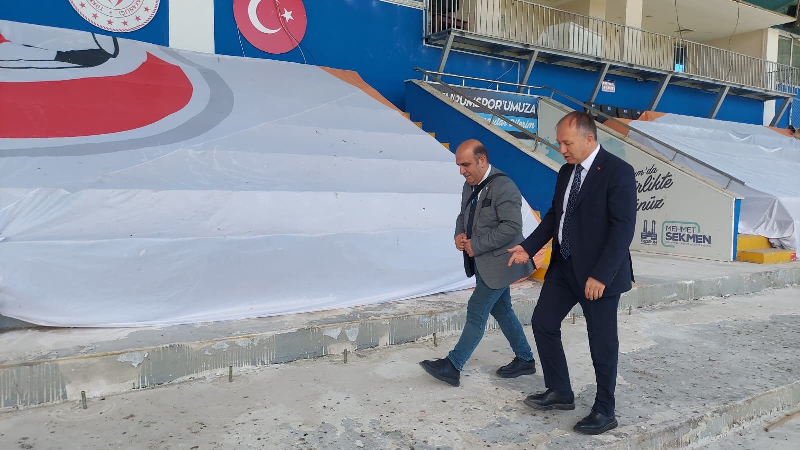 Kazım Karabekir Stadyumu Süper Lig’e Hazırlanıyor