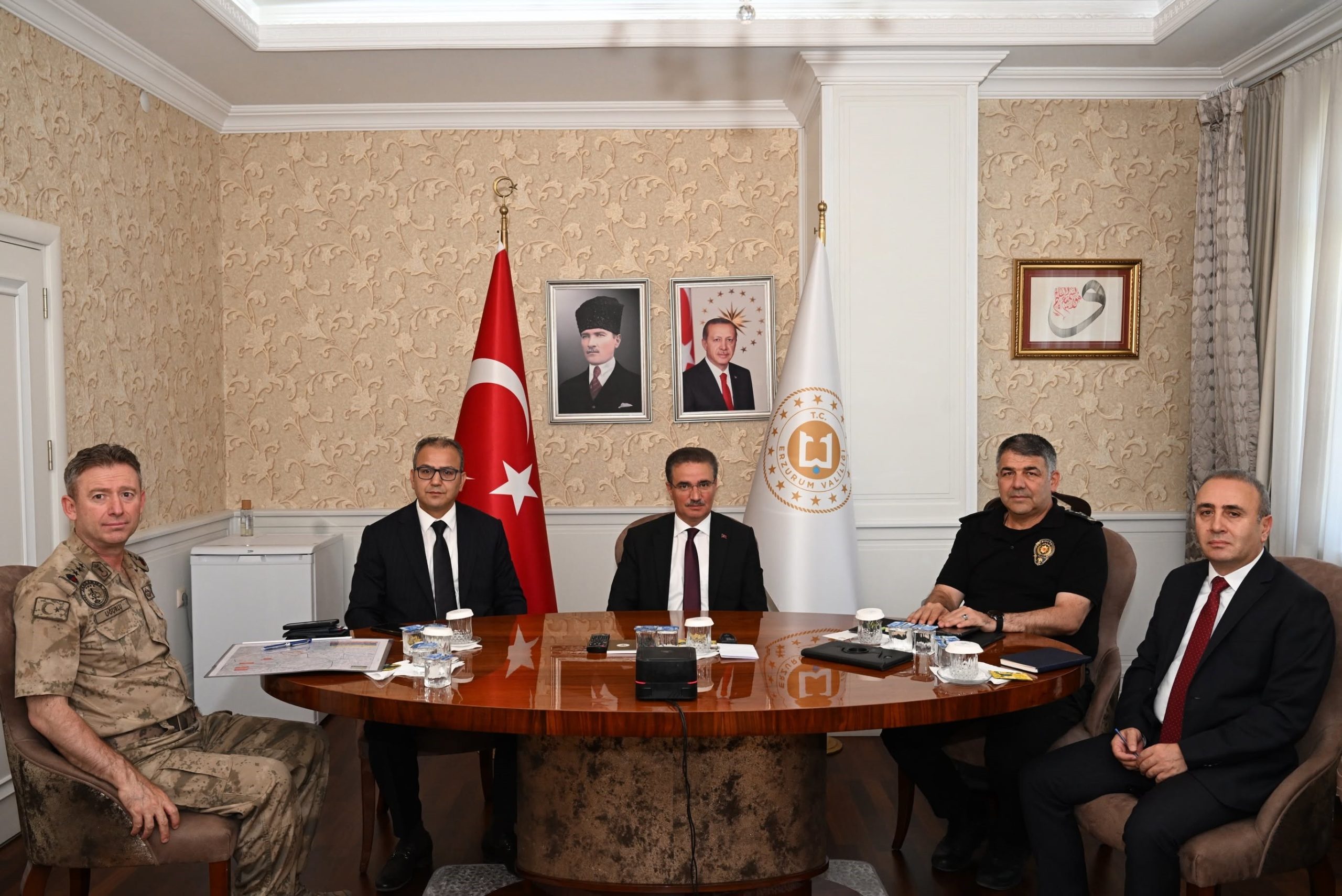 Erzurum’da Futbol Sezonu Öncesi Spor Güvenliği Masaya Yatırıldı