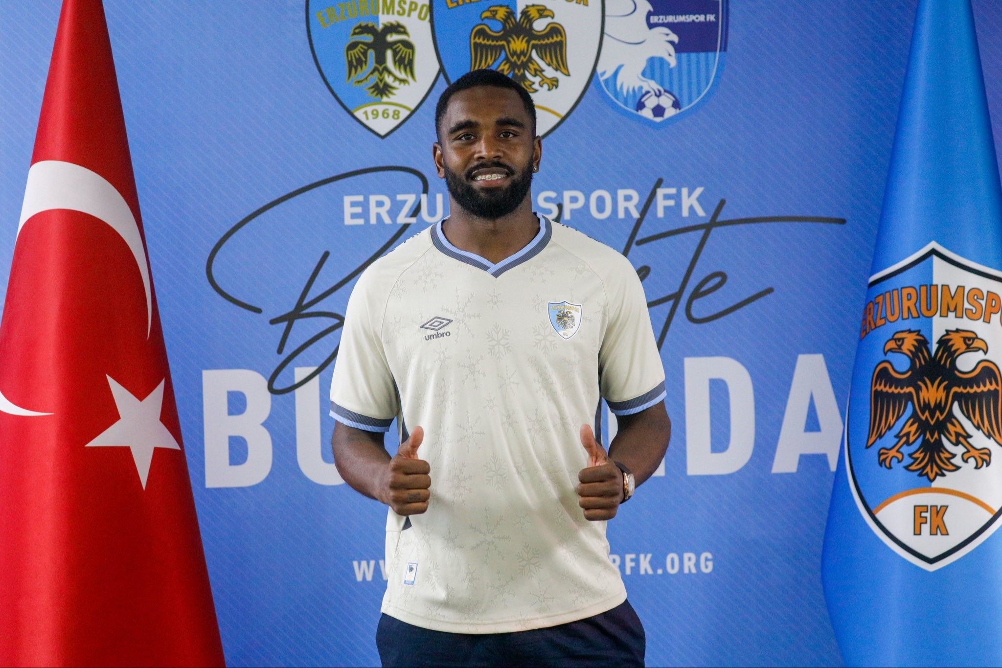 Erzurumspor FK’dan hücum hattına Avrupa tecrübesi: Gyrano Kerk ile 3 yıllık sözleşme