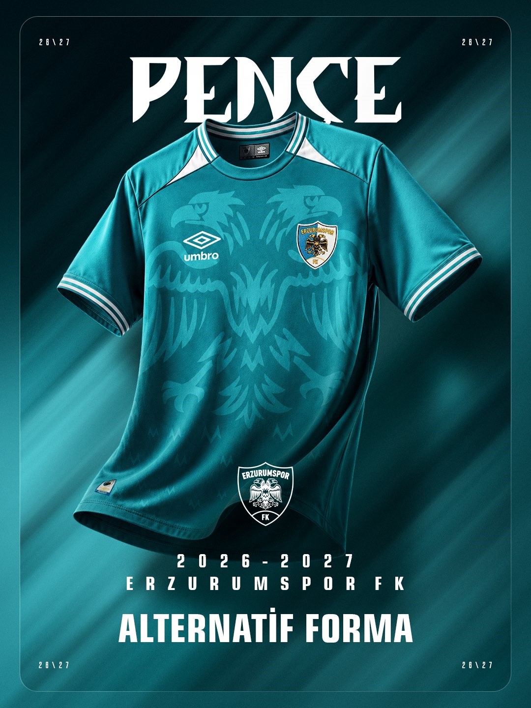 Erzurumspor FK’dan Yeni Sezon Hamlesi: “Pençe” Forması Tanıtıldı