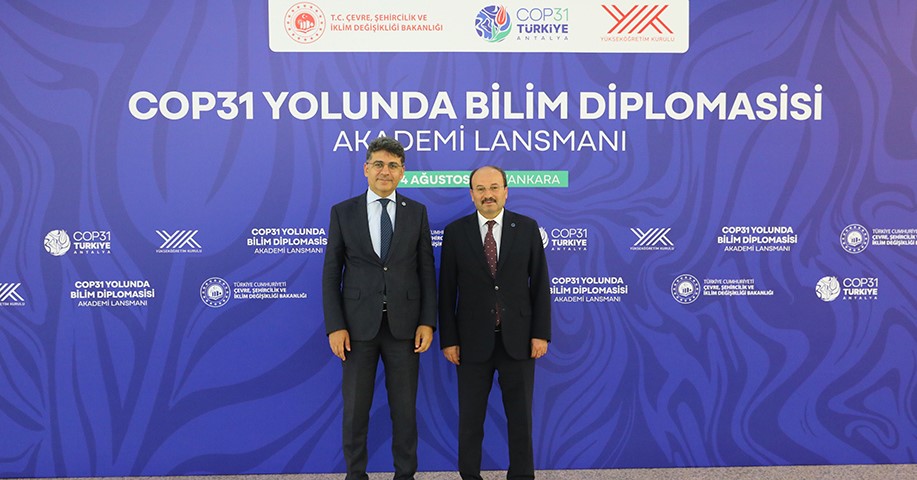 ETÜ, COP31 Sürecinde Bilim Diplomasisi Vizyonuna Katkı Sunacak