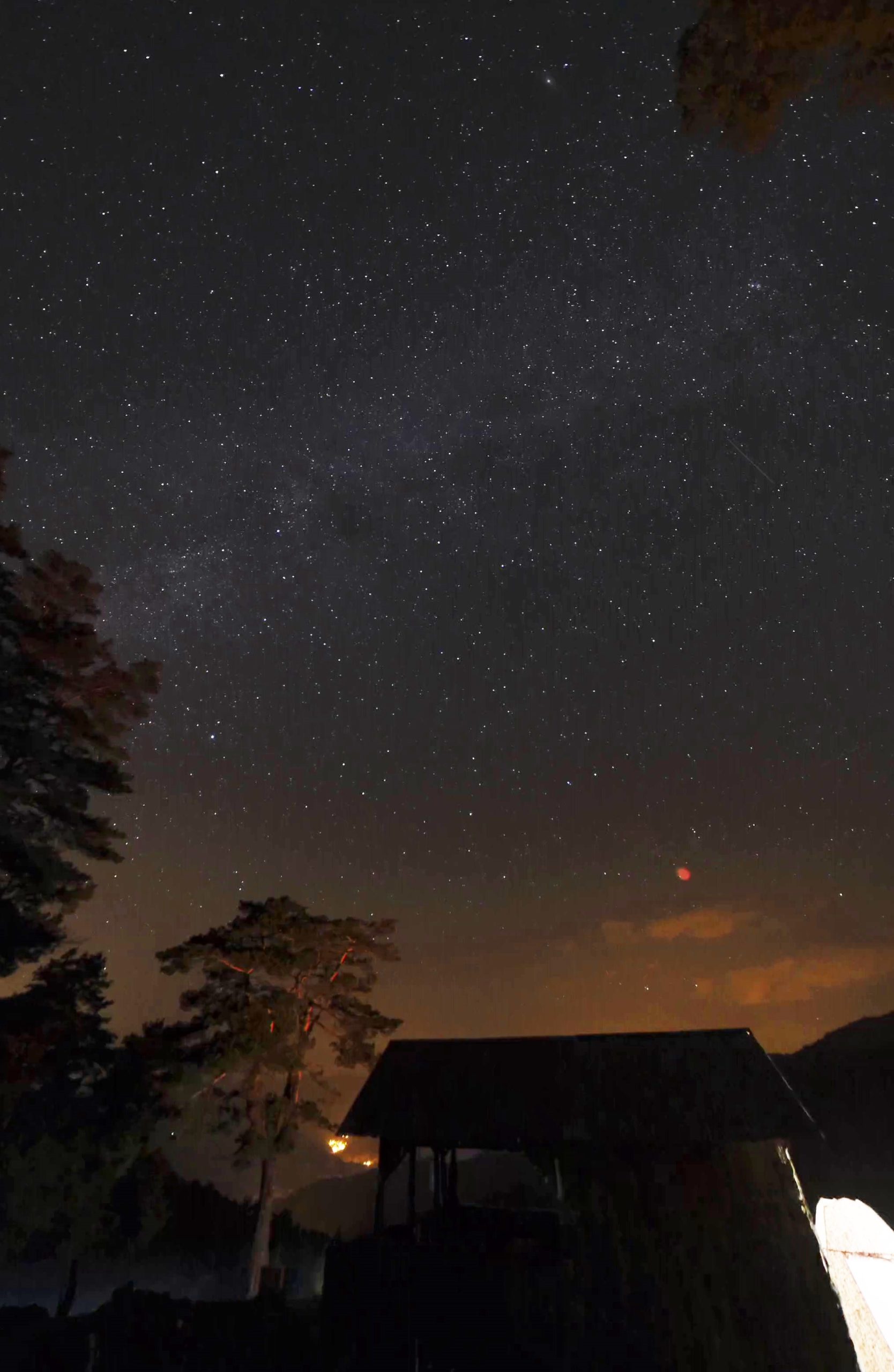 Perseid Meteor Yağmuru Puşulu Yaylası’nda Görsel Şölen Oluşturdu